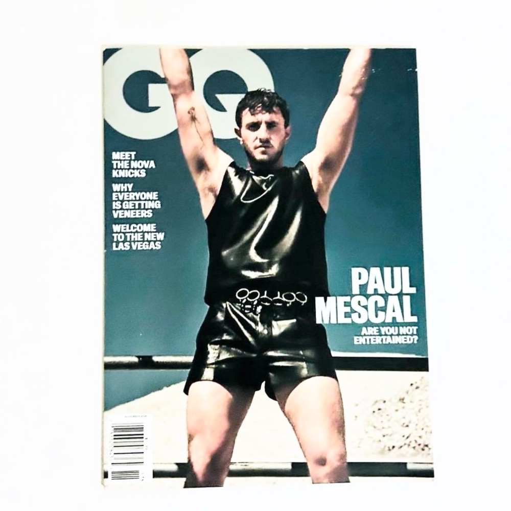⭐️5 For 25⭐️ GQ Magazine - November 2024 - Paul Mescal